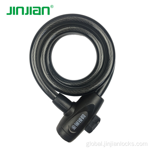 Antitheft Lock Cable Spiral steel cable bicycle lock Manufactory